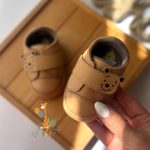 پاپوش چسبی پو نسکافه ای 2102