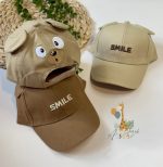 کلاه کپ smile گوشدار وارداتی 2042